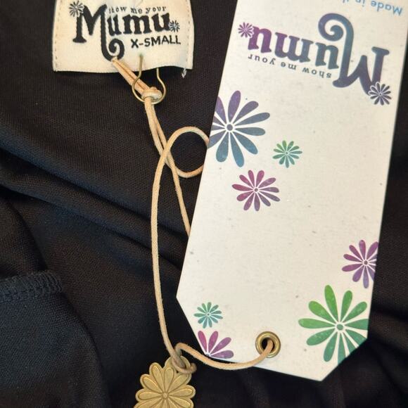 Show Me Your Mumu Super Slip Tie Rainbow Sequin Party Dress Size XS New with Tag - Picture 6 of 9